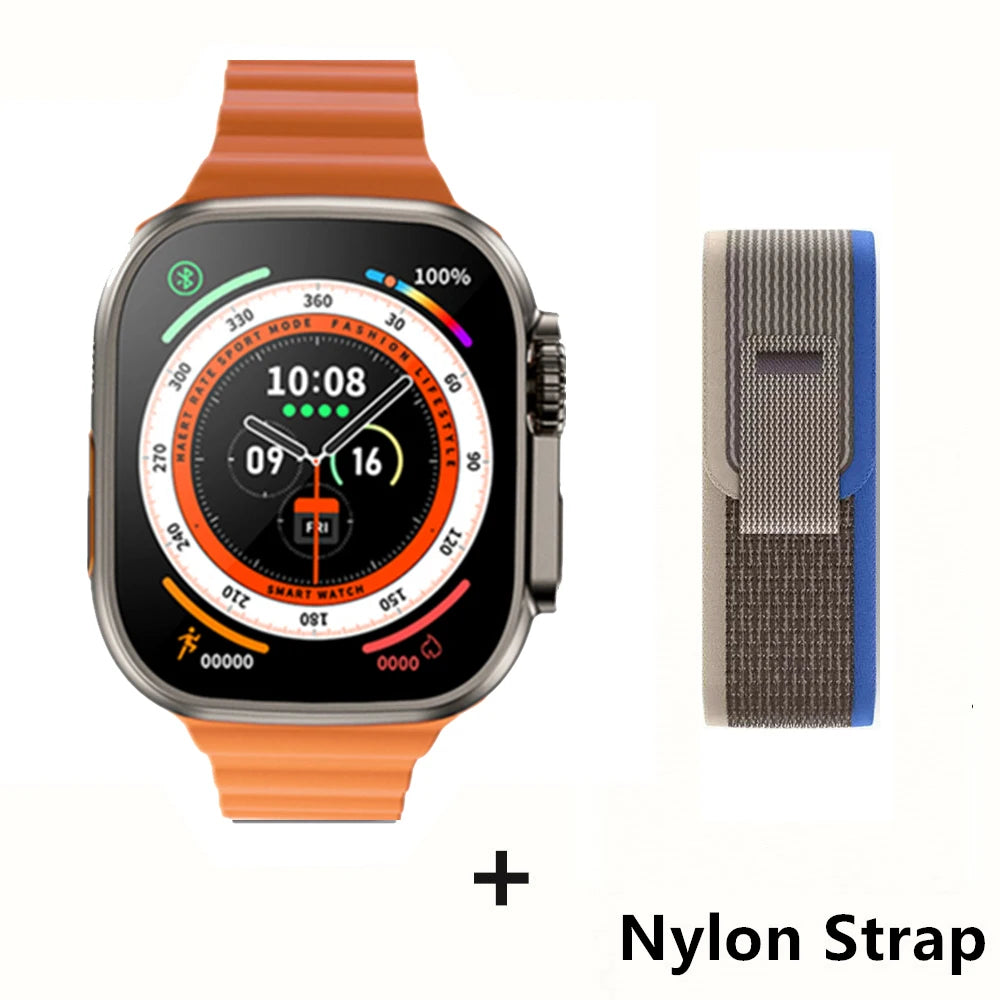 Apple Smart Watch 10 ultra x 3 Pro MAX Gen2 49mm Amoled Screen Smartwatch Refresh Rate Wireless Charging Men Women For Sport