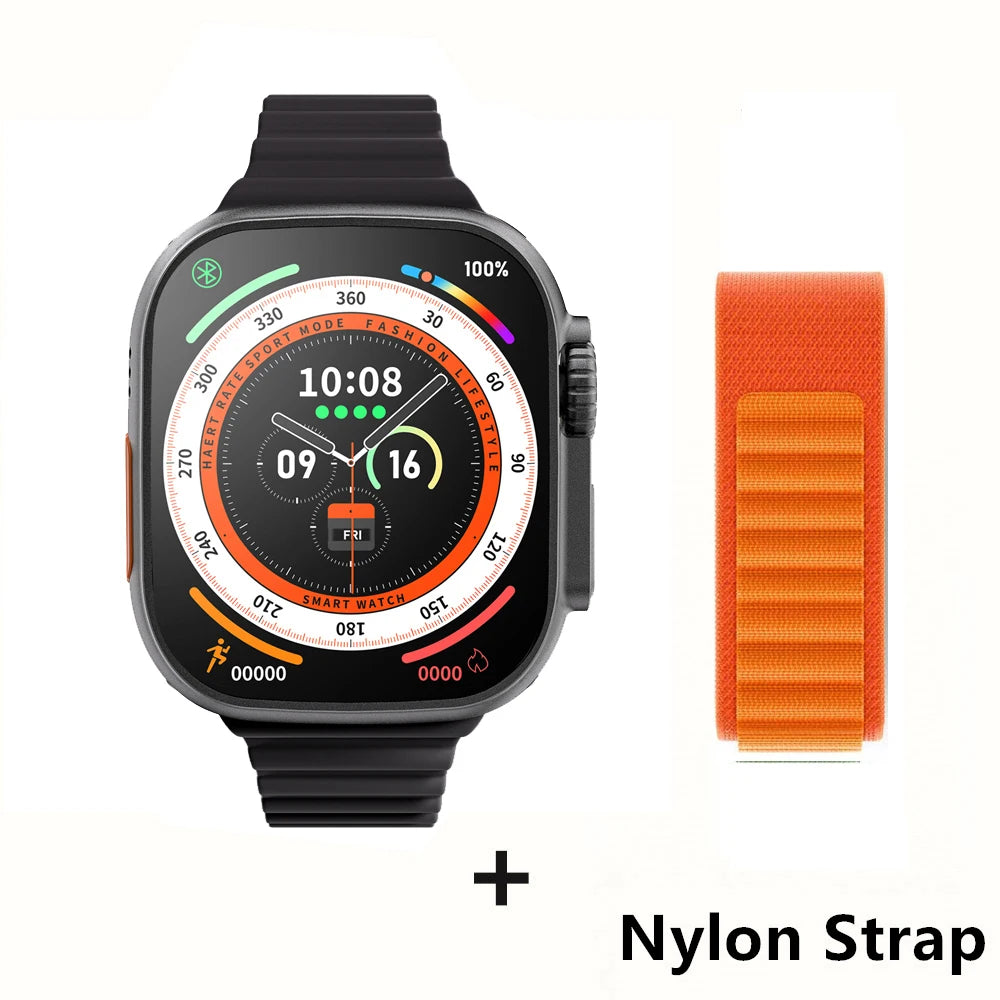 Apple Smart Watch 10 ultra x 3 Pro MAX Gen2 49mm Amoled Screen Smartwatch Refresh Rate Wireless Charging Men Women For Sport