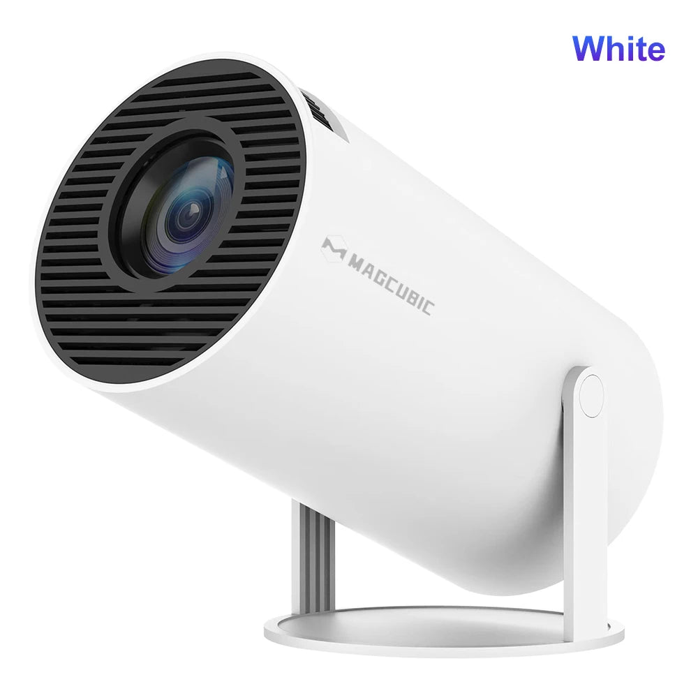 Magcubic Projector Android 11 4K 1280*720P HY300 Pro + Dual Wifi 290ANSI 180°flexible BT5.0 Cinema Outdoor Portable Projector