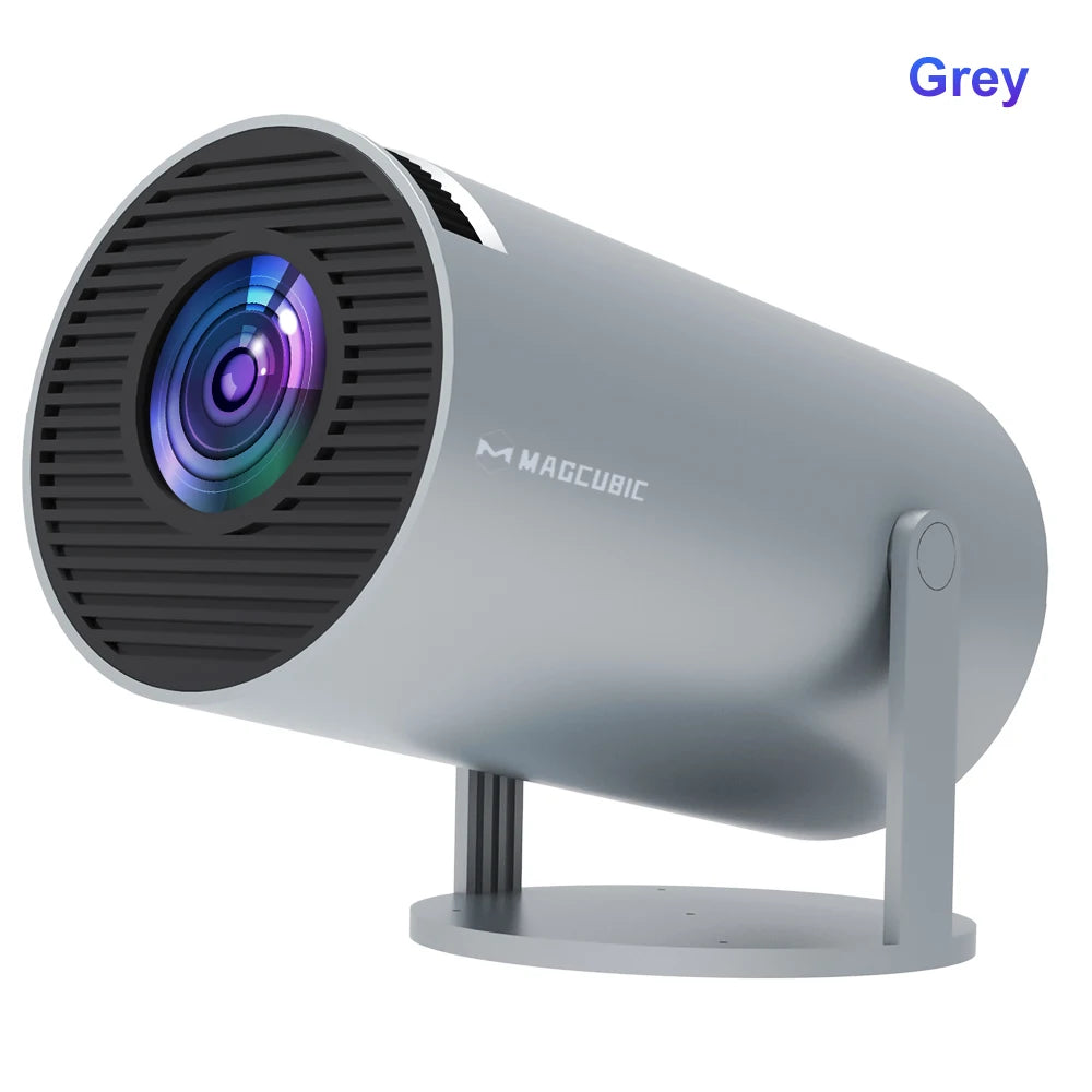 Magcubic Projector Android 11 4K 1280*720P HY300 Pro + Dual Wifi 290ANSI 180°flexible BT5.0 Cinema Outdoor Portable Projector