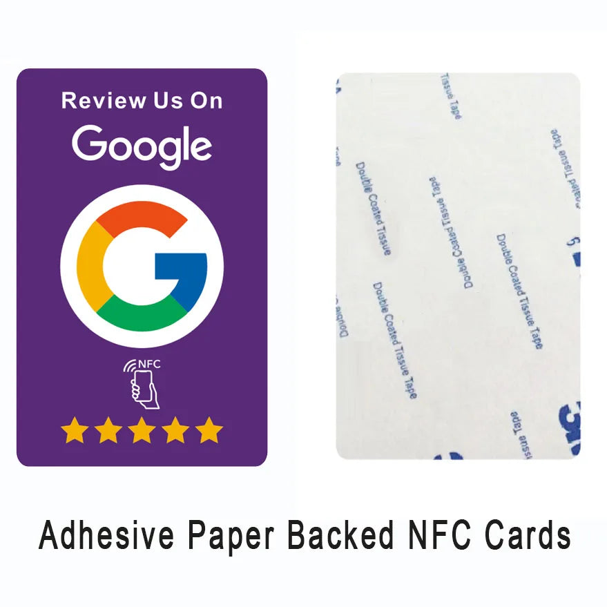 Google Reviews NFC Cards Boost Your Reviews PVC Material Durable