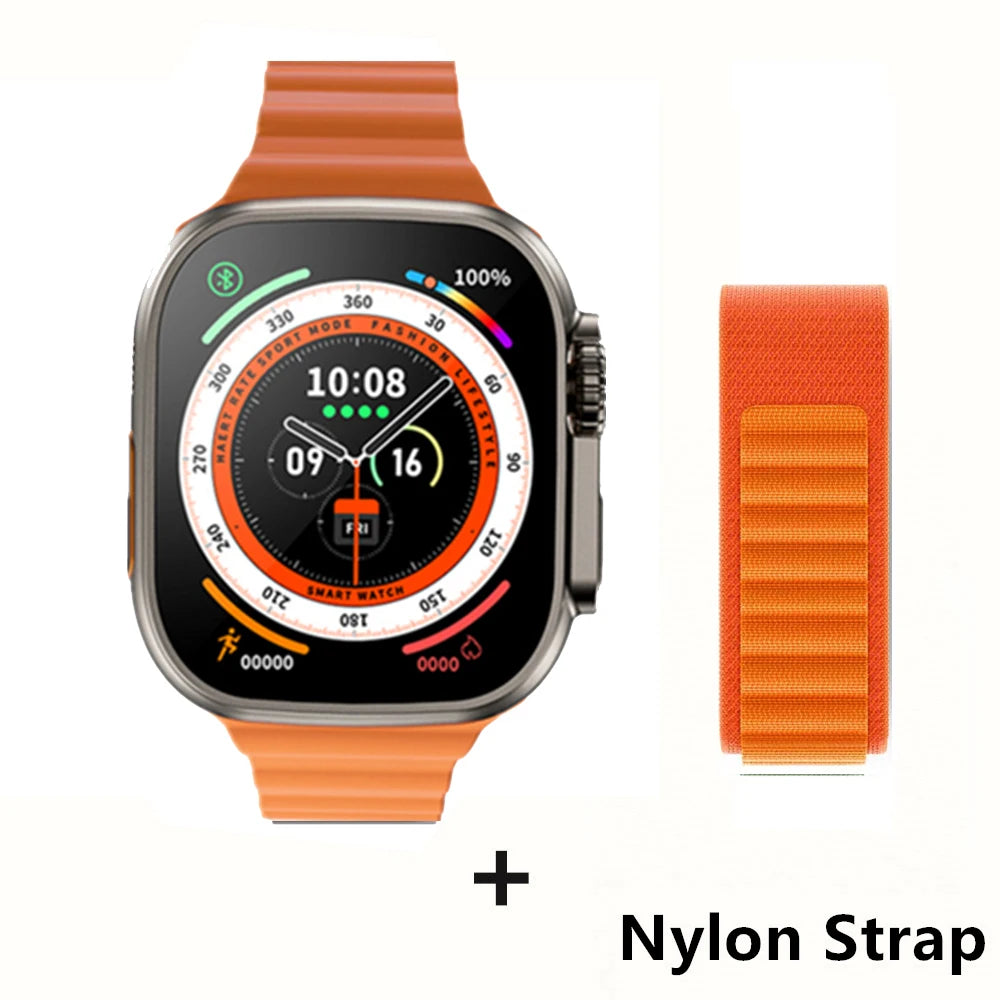 Apple Smart Watch 10 ultra x 3 Pro MAX Gen2 49mm Amoled Screen Smartwatch Refresh Rate Wireless Charging Men Women For Sport