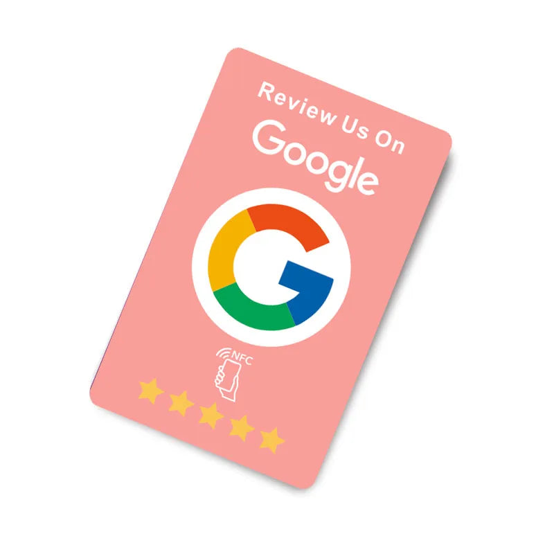 Google Reviews NFC Cards Boost Your Reviews PVC Material Durable