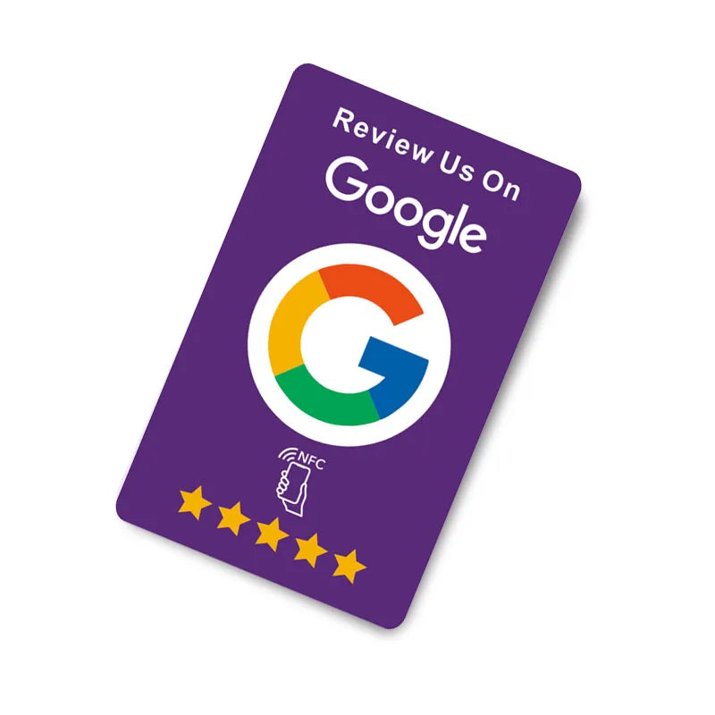 Google Reviews NFC Cards Boost Your Reviews PVC Material Durable